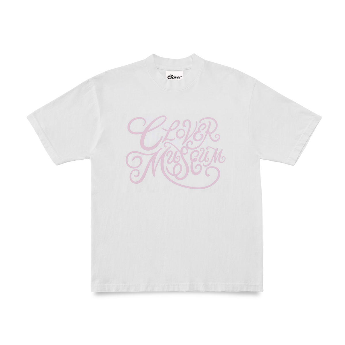 Wavy Logo Tee - White