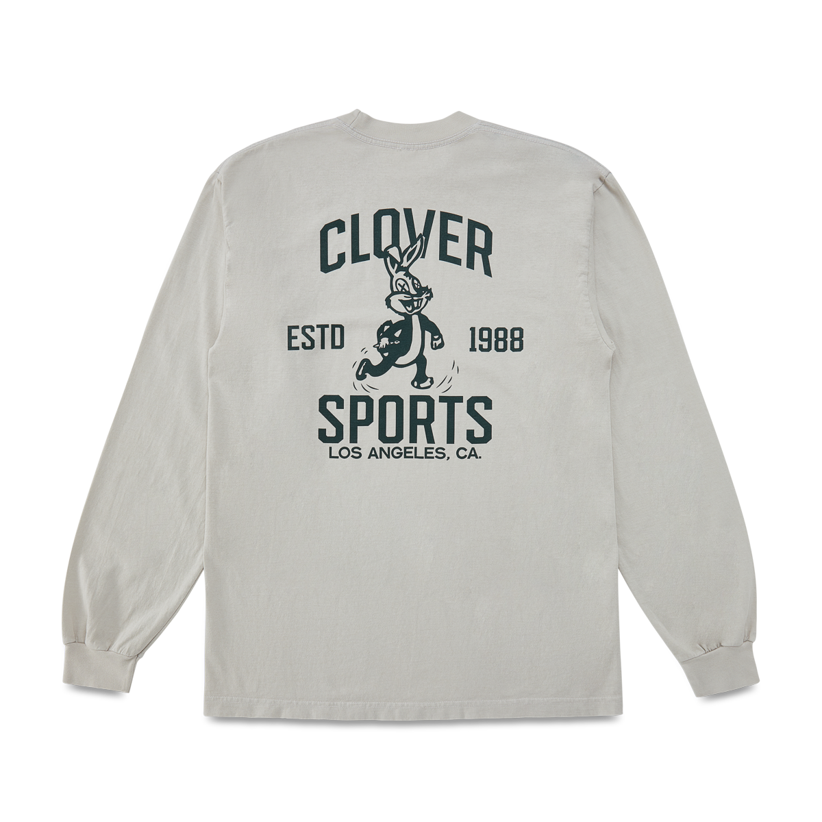 Clover Sports L/S Tee - Cement