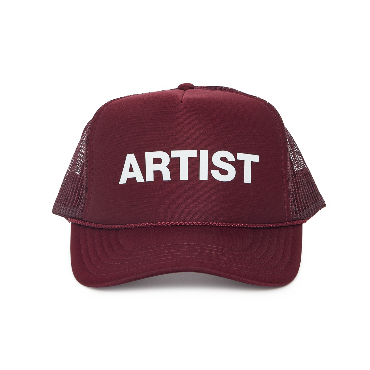 Artist Trucker Cap - Maroon