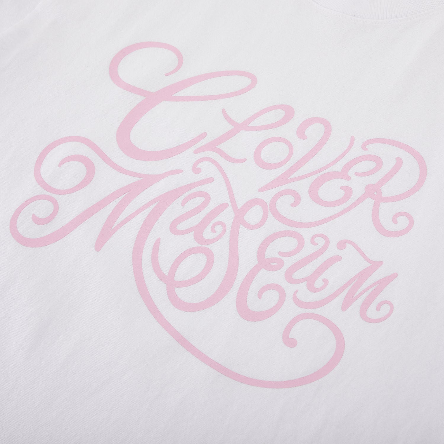 Wavy Logo Tee - White