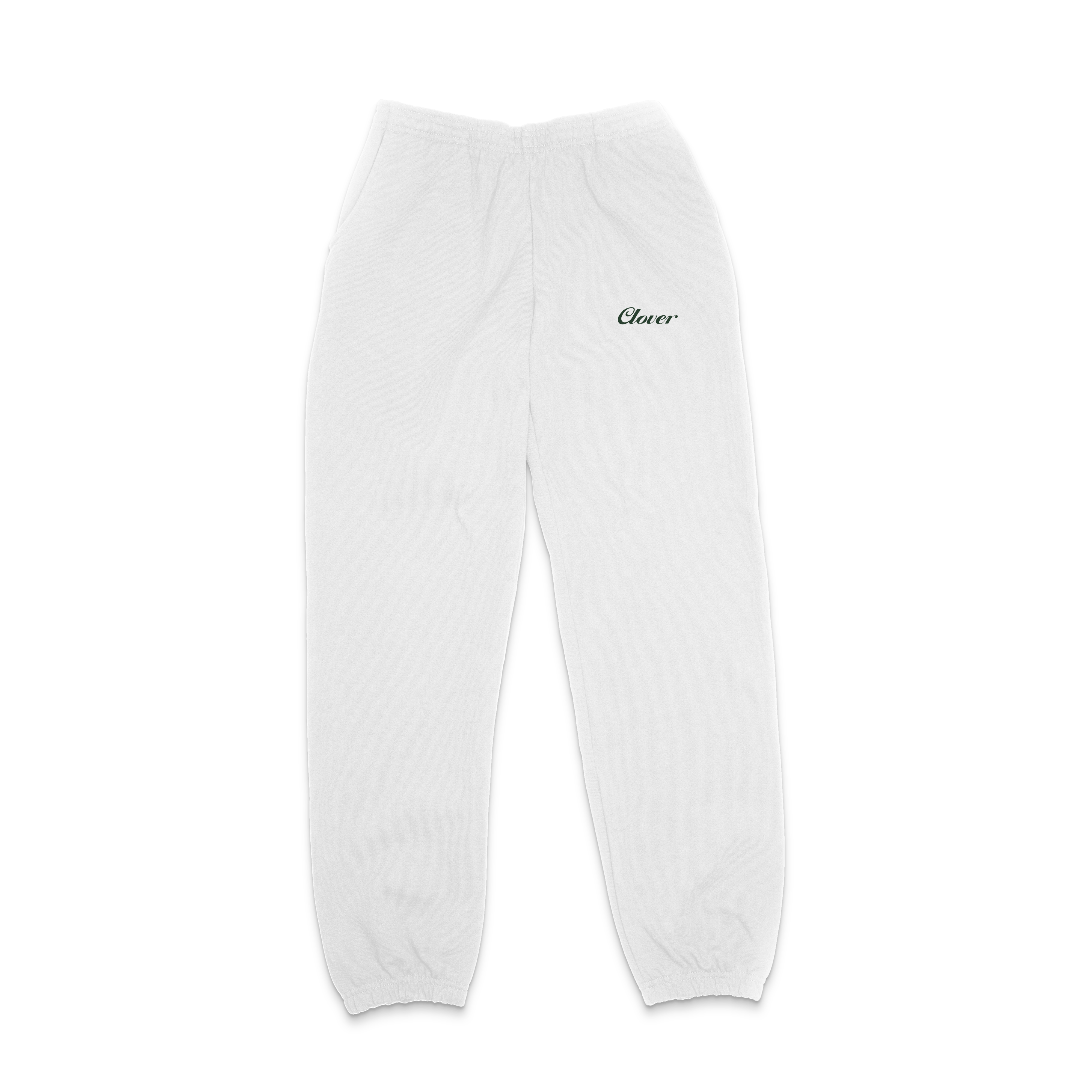 【SURGERY】[24FW] clover logo patchs sweat pants 'charcoal' SURGERY】[24FW] clover logo patchs sweat pants 'charcoal'